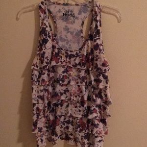 Mudd ruffle top